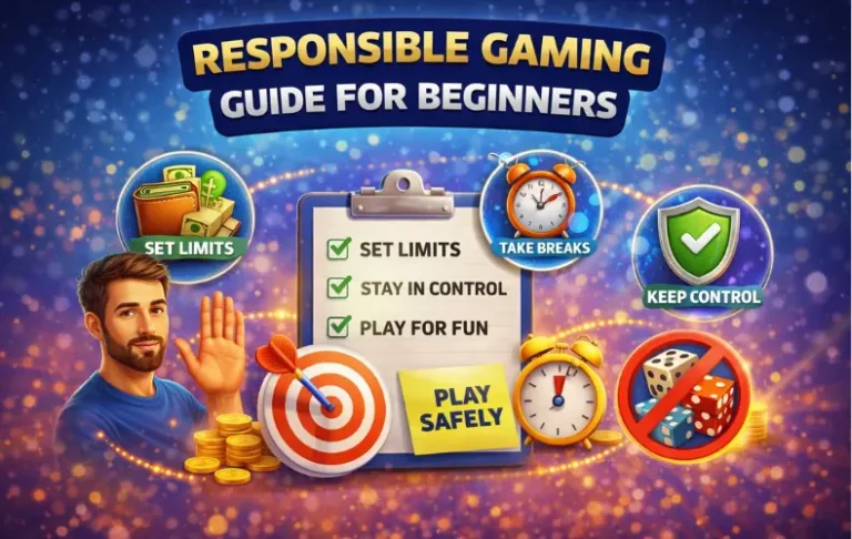 Responsible Gaming Guide for Beginners (Safe Online Gaming Tips)