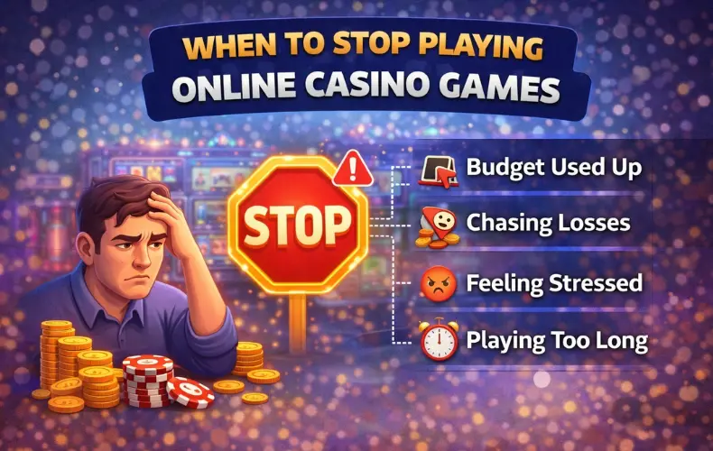 When to Stop Playing Online Casino Games